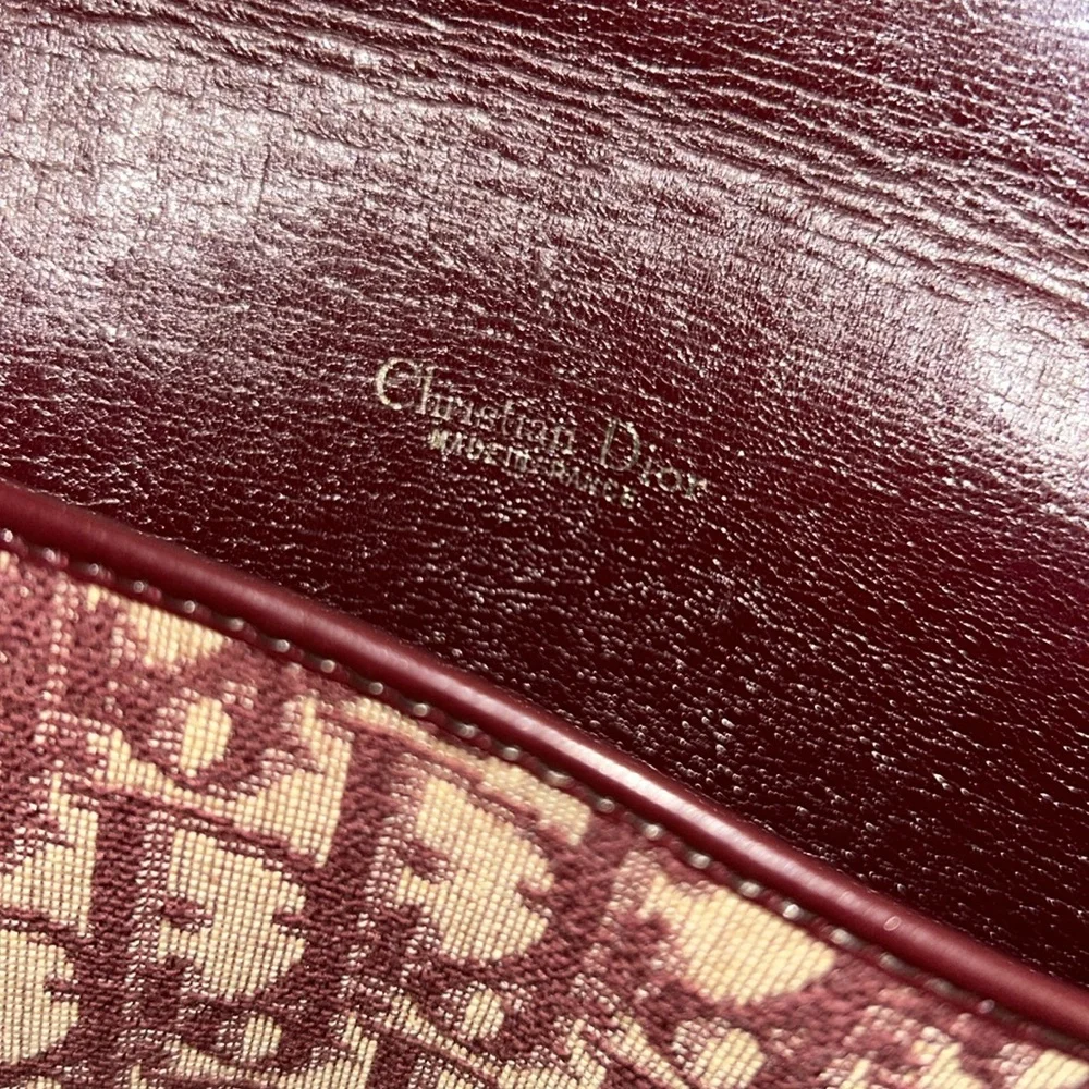 Authentic Vintage Christian Dior Trotter Clutch